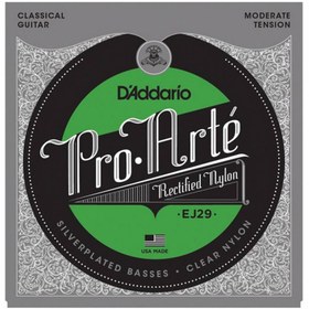 Resim D'Addario EJ29 Pro-Arte Rectified Moderate Tension Klasik Gitar Teli 