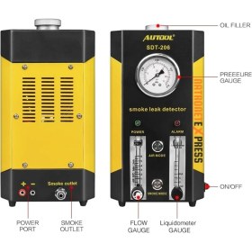Resim Autool Dumanlı Kaçak Test Cihazı SDT206 