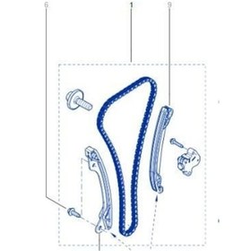Resim Clio 5 1.0 H4D Triger Zincir Seti 130C17039R 