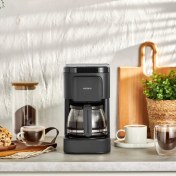 Resim Karaca Just Coffee Aroma 2 In1 Filtre Kahve Makinesi Black 