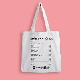Resim designedfy Emir Can Iğrek Album Receipt Baskılı Bez Çanta 