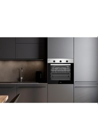 Resim Tommatech TAF6006ISM 60 CM 60 L Ankastre Elektrikli Fırın Antrasit 