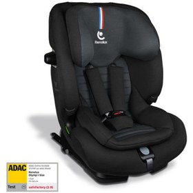Resim Renolux Olymp I-Size Softness Isofix 9-36 Kg Oto Koltuğu Siyah - Siyah / 15 Ay-12 Yaş 