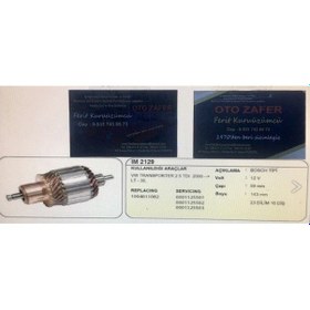 Resim Im2129 Marş Kollektörü 12V 16Diş Vw Transporter 2.5 Tdı 00- Lt35 