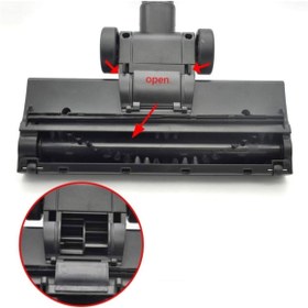 Resim Icanpares Siemens Uyumlu Dynapower VSX6XTRM Extreme Power Elektrikli Süpürge Turbo Brush Ithal Emici Başlık 