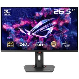 Resim Asus Rog Strix Oled Xg27ucdmg 26.5 İnç 240hz 0.03ms 4k Uhd Adapti 