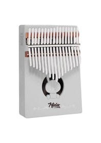 Resim Midex Klx-550-pak Beyaz Renk Gerçek Ağaç Kalimba 17 Tuşlu Full Set 