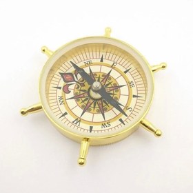 Resim -estetik Tasarım Dümen Model Pirinç Pusula 