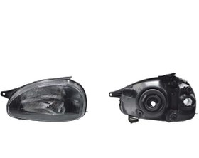 Resim Opel Corsa B 1993-2000 Far (Sağ, Siyah, Manuel) 
