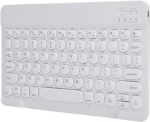 Resim Philips M8 S408J 8\ Uyumlu Kablosuz Bluetooth Pilli Türkçe Q Klavye - Beyaz 