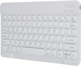 Resim Philips M8 S408J 8\ Uyumlu Kablosuz Bluetooth Pilli Türkçe Q Klavye - Beyaz 