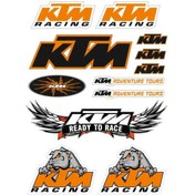 Resim PROMOT Motorsiklet Aksesuar Ekipman Sticker Kask Grenaj Laptop Sticker Seti 0111 