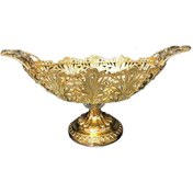 Resim LKM-422 Gold Kristal Taşlı Ayaklı Çikolatalık Gondol 