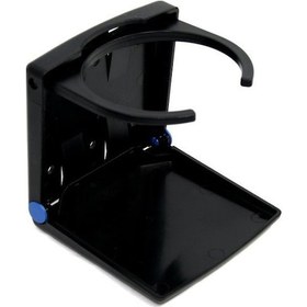 Resim Katlanır Bardaklık Siyah Bardak Tutucu 