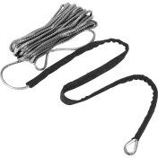 Resim Journeyman1 Atv Utv Için Koruyucu Kılıflı 3/16 Inç x 50 Inç 7700LB Sentetik Vinç Hattı Kablo Halatı (Gri) (Yurt Dışından) 