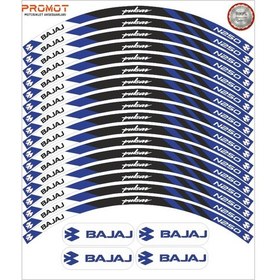 Resim Bajaj Pulsar N250 Uyumlu Jant Şeridi 9 