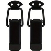 Resim Willowhaven Siyah S Karbon Fiber Oto Tampon Klips Kiti Sağlam Çelik Ön Arka Lip Kapama 