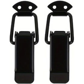 Resim Willowhaven Siyah S Karbon Fiber Oto Tampon Klips Kiti Sağlam Çelik Ön Arka Lip Kapama 