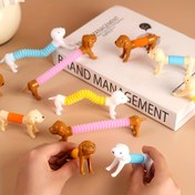 Resim 24 Parça Esnek Köpek Oyuncağı Seti, İstediğiniz Şekilde - Çocuk Hediyeleri, Sınıf Ödülleri ve Parti İkramları İçin Mükemmel 