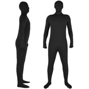 Resim Geeroyoo Siyah Klorlu Tek Parça Kamuflaj Gömlek, 180cm, Fotoğraf Stüdyosu Kırpma İçin 