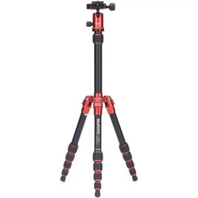 Resim Benro MeFOTO A0350Q0R BackPacker Travel Tripod Kit (Red) 