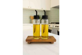 Resim Doğal Ahşap Yağdanlik Altı 