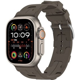 Resim Mobilteam Watch Ultra 49mm Krd-92 Uyumlu Kordon-haki 