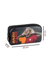 Resim Galatasaray 2 Bölmeli Mauro Icardi Suni Deri Kalemlik 25593 