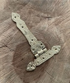 Resim Ars Parlak Sarı Renk Kuyruklu Menteşe Pirinç Ahşap Kapı Menteşesi 23cm 