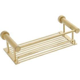 Resim Utopic Metal Etajer 8562 - PVD Mat Gold 