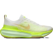 Resim Nike Zoomx Invincible Run Flyknit 3 Road Running Reflektörlü Erkek Koşu Antrenman Ayakkabısı Neon Ye 