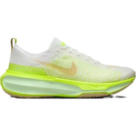 Resim Nike Zoomx Invincible Run Flyknit 3 Road Running Reflektörlü Erkek Koşu Antrenman Ayakkabısı Neon Ye 