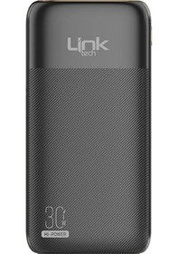 Resim Linktech Pd13 Premium 10000 Mah Pd 30w Süper Hızlı Powerbank Siyah 