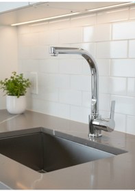 Resim Gms Asım Kuğu Evye Bataryası Krom krom 