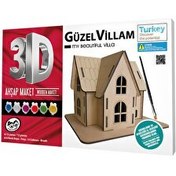 Resim Kumtoys 3D Güzel Villam 