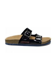 Resim Lumberjack Mendy Lacivert Rugan Comfort Casual Kadın Terlik 