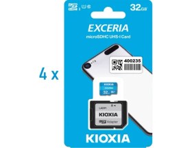 Resim Kioxia 32GB Excerıa Microsd Uhs-1 Class 10 Hafıza Kartı 