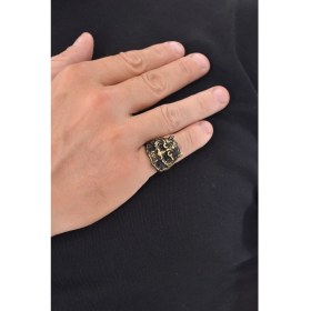 Resim Labalaba Erkek Bronze black Annis Yüzük 