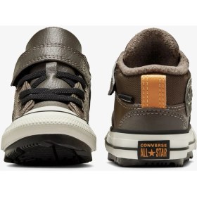 Resim Converse Chuck Taylor All Star Malden Street Bebek Kahverengi Deri Bot 