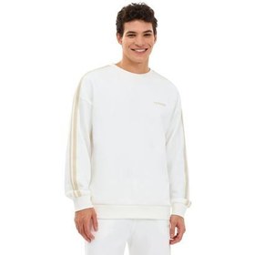 Resim Skechers M Lw Fleece Crew Neck Erkek Sweatshirt Beyaz 