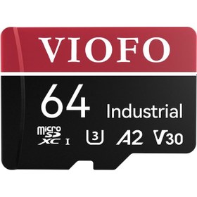 Resim Viofo High Endurance 64 GB Class 10 A2 V30 Micro Sd Hafıza Kartı 