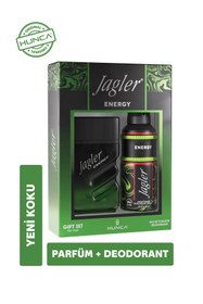 Resim Jagler Energy Erkek Parfüm Seti (EDT 90 ML & DEODORANT 150 ML) 