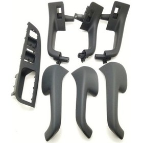 Resim Golf 5 Jetta Ic Kapi Kol Tutamak Seti Gri 548623201 