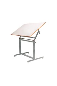 Resim Cengo 70x100 Profesyonel Çizim Masası Ayak+tabla Ahşap - Beyaz 