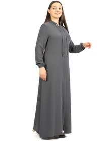 Resim derin store Hakim Yaka Bağcıklı Basic Ferace 