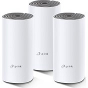 Resim TP-Link Deco E4(3-pack) AC1200 Tüm Evi Kapsayan 3'lü Mesh WiFi Sistemi TP-Link