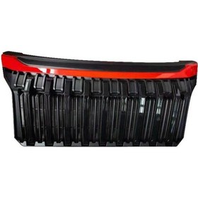 Resim Mitsubishi L200 Kırmızı Çizgili Siyah Panjur 2019+ 