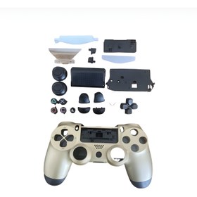 Resim PS4 Uyumlu Kasa Joystick V1 Full Kasa Tuş Takımı Gold 