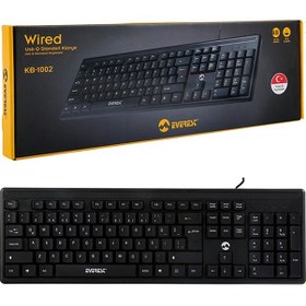 Resim Everest Kb-1002 Usb Q Standart Klavye 
