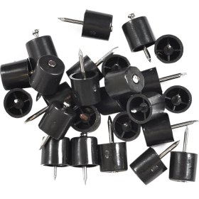 Resim Raf Pimi Plastik Çivili 50 Adet Siyah 